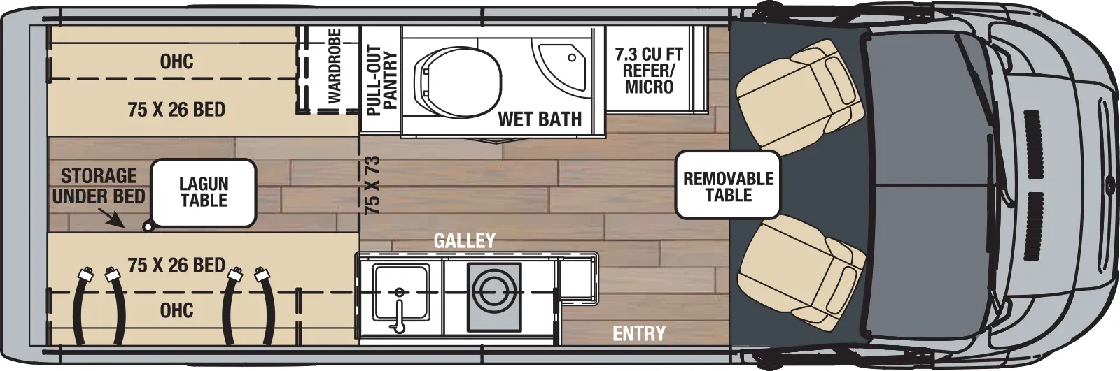 Nova 20D Floorplan